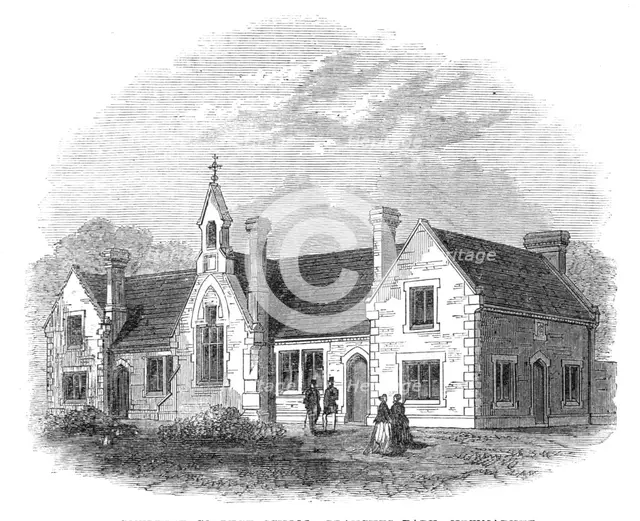 Cowlinge College School, Branches Park, Newmarket, 1868. Creator: Unknown.