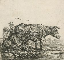 Cows, 1640-1665. Creator: Aelbert Cuyp