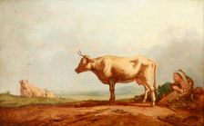 Cows at Pasture, c1800. Creator: Jacob van Strij