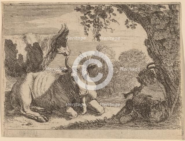 Cows. Creator: Herman van Swanevelt.