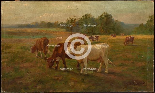 Cows, n.d. Creator: Edward Mitchell Bannister.