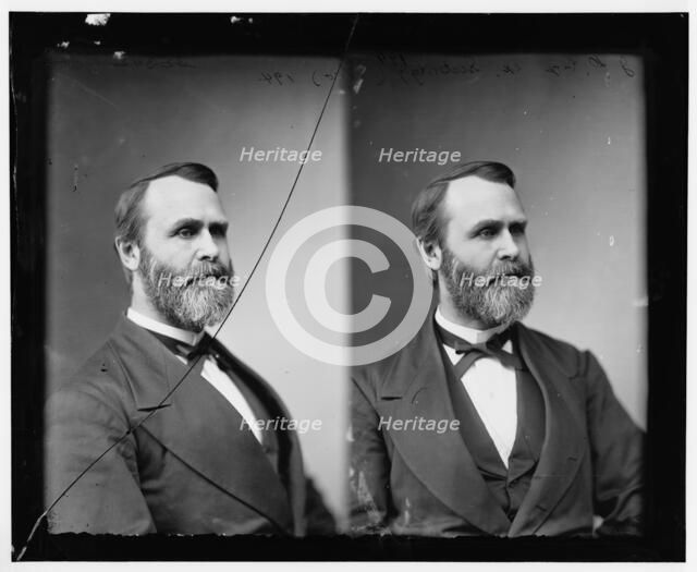 Cox, Hon. Jacob D. of Ohio, between 1865 and 1880. Creator: Unknown.