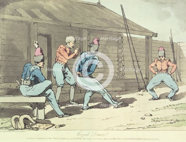 Cozack Dance, 1812.  Creator: John Augustus Atkinson.