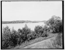 Cozy Lake, Como Park, St. Paul, Minn., (1902?). Creator: William H. Jackson