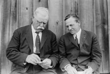 Coach Courtney & C.S. Titus, 1913. Creator: Bain News Service