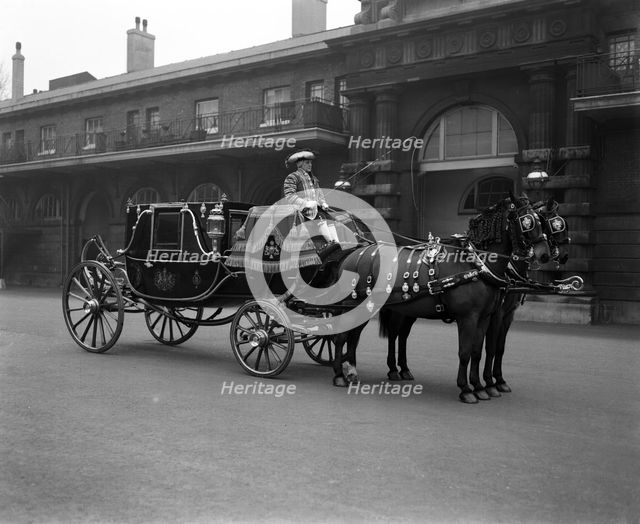 Coach, Royal Mews London, 1953.  Creator: Arthur Charles Kirby Ware.