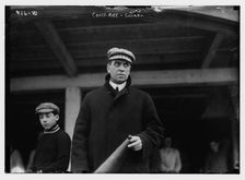 Coach Rice of Columbia with megaphone, 1910. Creator: Bain News Service