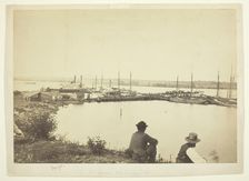Coal Wharf, Alexandria, Virginia, 1860/69. Creator: Unknown