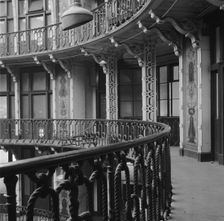 Coal Exchange, Lower Thames Street, City of London, 1945-1962. Creator: Eric de Maré