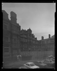 Coal Exchange, Mount Stuart Square, Cardiff Docks, c1983. Creator: Julie Barnett
