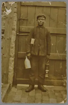 Coal miner, 1909. Creator: Unknown