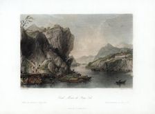 Coal Mines at Ying-Tih China, c1840.Artist: W A Le Petit