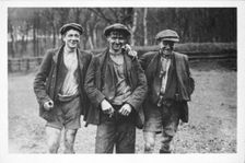 Coal strike, postcard, 1912. Creator: Unknown
