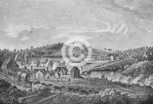'Coalbrookdale in 1758', 1758, (1904). Artist: Unknown.