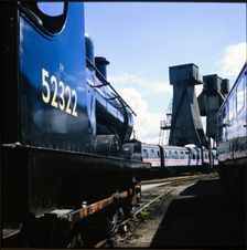 Coaling Plant, Carnforth Motive Power Depot, Carnforth, Lancaster, Lancashire, 1995. Creator: Ian Mesnard Parsons