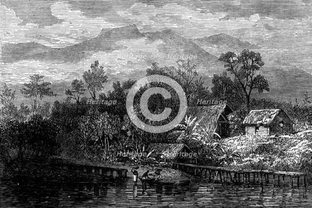 Coaling station, Fernando Po, 1873. Creator: Unknown.