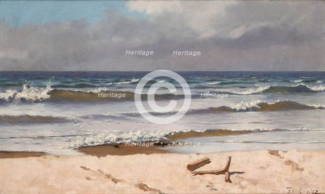 Coast at Polaga, 1889. Creator: Stanislaw Witkiewicz.