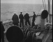 Coast Guard Enforcing Prohibition on Rum Runners, 1929. Creator: British Pathe Ltd