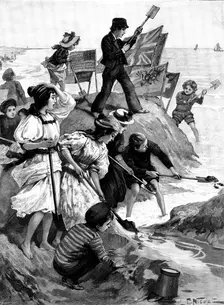 Coast Defence, 1895. Creator: P Naumann