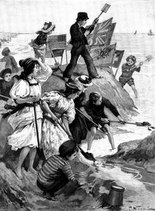 Coast Defence, 1895. Creator: P Naumann