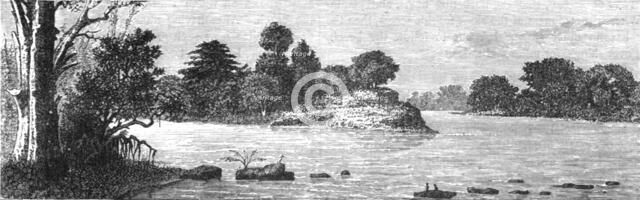 Coast of Lazestan; Adventures in Lazestan', 1875. Creator: Frederick A. Lyons.