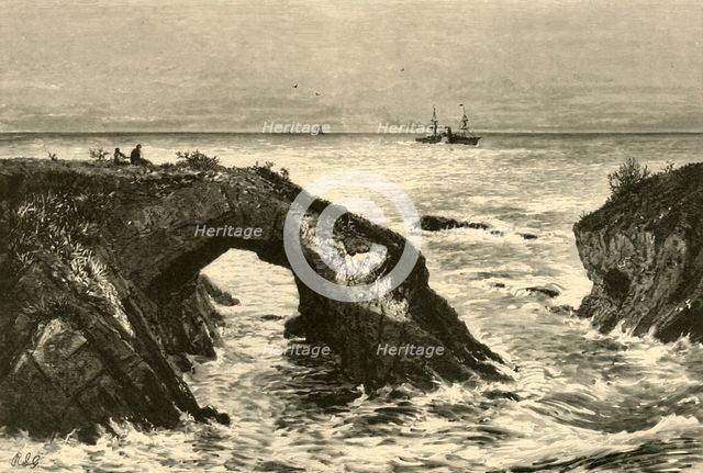 'Coast of Mendocino', 1872.  Creator: J. G. Smithwick.