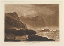 Coast of Yorkshire, Near Whitby (Liber Studiorum, part V, plate 24), January 1, 1811. Creator: JMW Turner