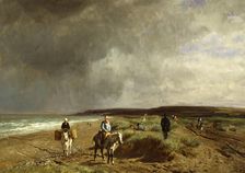 Coast near Villers, c1859. Creator: Constant Troyon