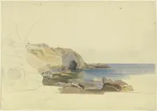 Coast near Syracuse, 19th century
