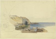 Coast near Syracuse, 19th century
