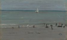 Coast Scene, Bathers, 1884/85. Creator: James Abbott McNeill Whistler