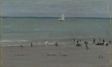 Coast Scene, Bathers, 1884/85. Creator: James Abbott McNeill Whistler
