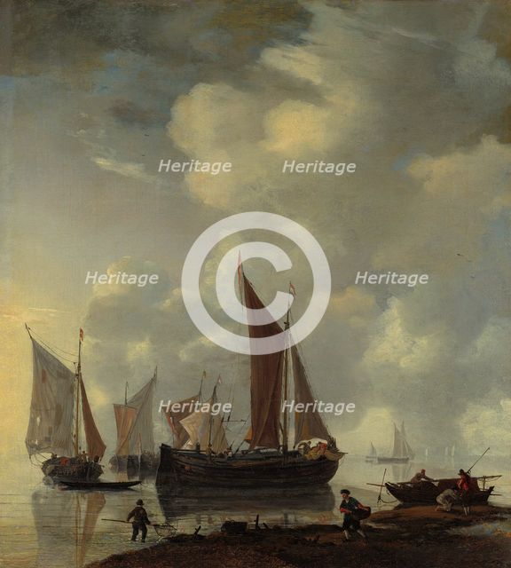 Coast Scene, mid-17th century. Creator: Reinier Zeeman.