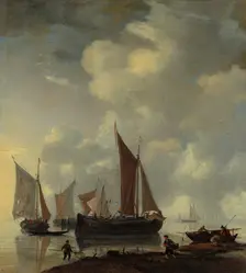 Coast Scene, mid-17th century. Creator: Reinier Zeeman