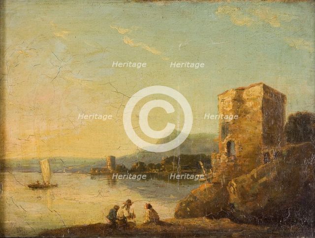Coast scene near Naples, c1750-1780. Creator: Richard Wilson.
