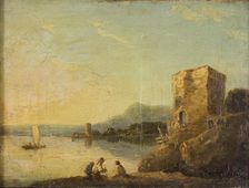 Coast scene near Naples, c1750-1780. Creator: Richard Wilson