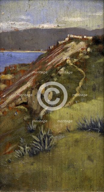 Coast, Tangier,1885. Creator: Norman Garstin.