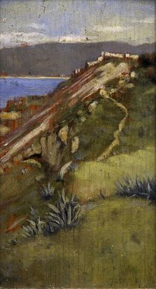 Coast, Tangier,1885. Creator: Norman Garstin