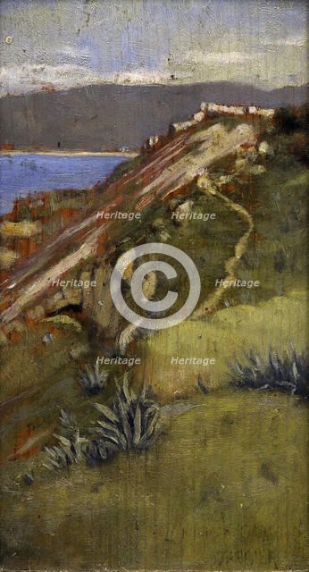 Coast, Tangier,1885. Creator: Norman Garstin.