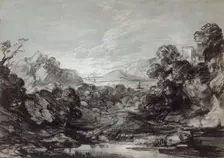 Coastal View, 1786/88. Creator: Thomas Gainsborough