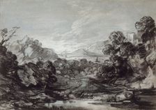 Coastal View, 1786/88. Creator: Thomas Gainsborough
