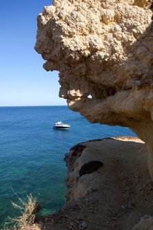 Coastal view, Algarve, Portugal, 2009. Creator: Samuel Magal