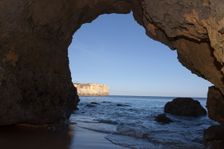 Coastal view, Algarve, Portugal, 2009. Creator: Samuel Magal