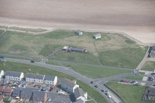 Coastal artillery battery on Blyth Links, Northumberland, 2016. Creator: Dave MacLeod
