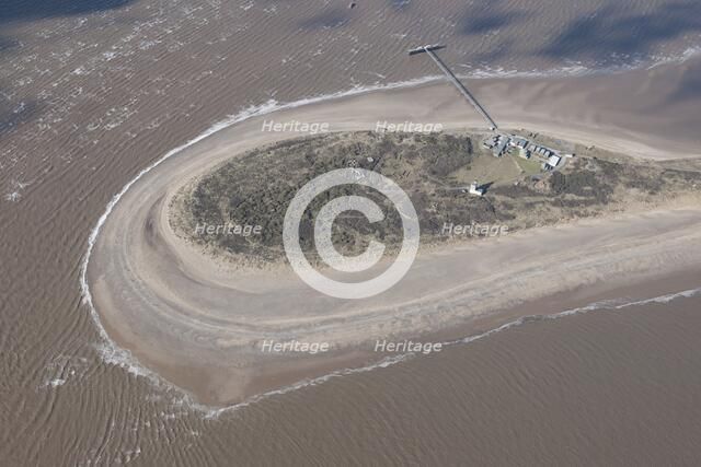 Coastal battery and nature neserve, Spurn Point, East Riding of Yorkshire, 2014. Creator: Historic England Staff Photographer.
