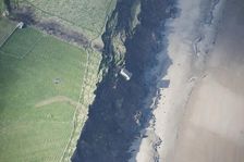 Coastal erosion, Aldbrough Cliffs, East Riding of Yorkshire, 2014. Creator: Historic England Staff Photographer