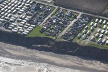 Coastal erosion by Westholme Avenue, Hornsea, East Riding of Yorkshire, 2014. Creator: Historic England Staff Photographer