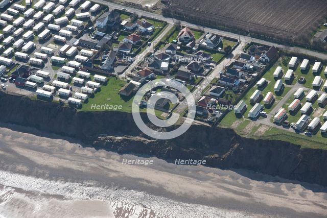 Coastal erosion by Westholme Avenue, Hornsea, East Riding of Yorkshire, 2014. Creator: Historic England Staff Photographer.