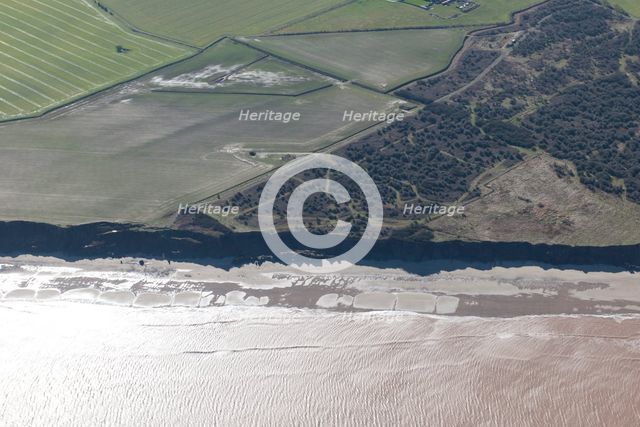Coastal erosion, Cowden Cliff, East Riding of Yorkshire, 2014. Creator: Historic England Staff Photographer.