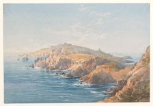 Coastal landscape in Corsica, 1828-1892. Creator: Charles William Meredith van de Velde